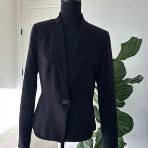 Worthington Black Blazer Tailored Suit Jacket